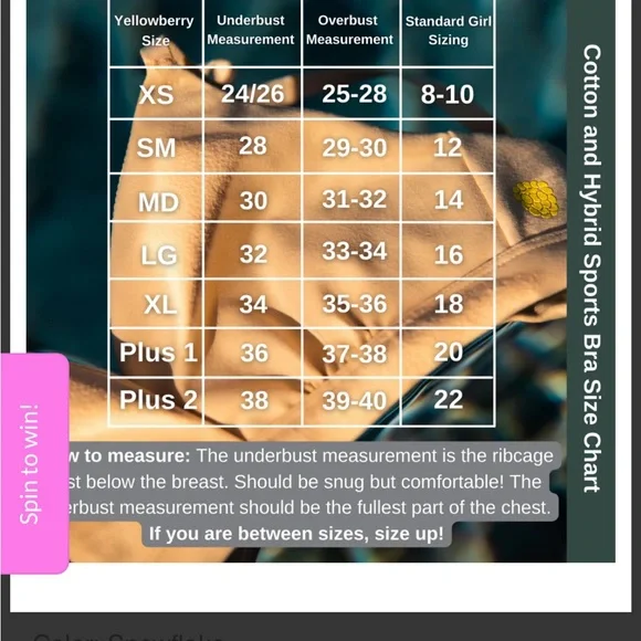 Yellowberry Willow Sports Bra - Picture 4 of 4